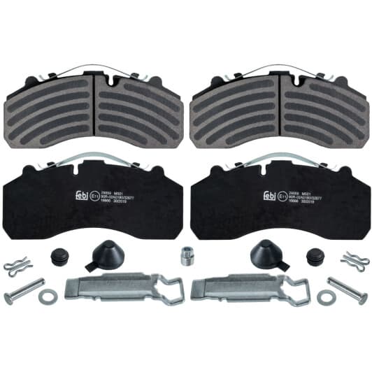 16666 Febi Тормозные колодки