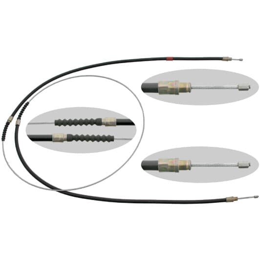 17903 Febi Трос ручного гальма