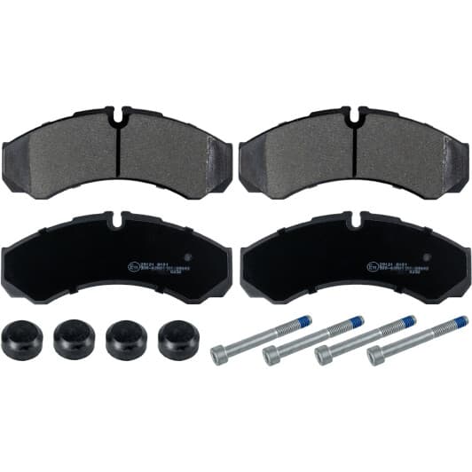 16705 Febi Тормозные колодки для Iveco Daily III