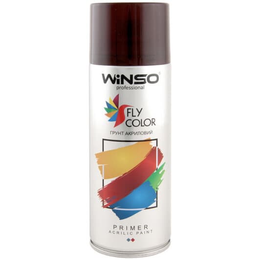Ґрунт аерозольний акриловий Winso Fly Color червоний
