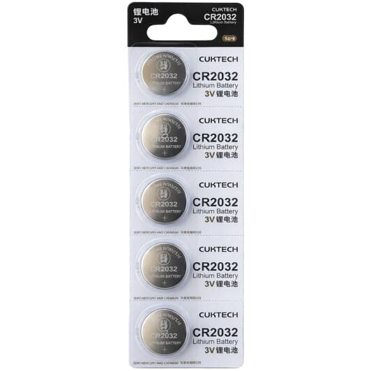 Батарейка Xiaomi Cuktech CKCR2032CNWT CR2032 3 V 5 шт