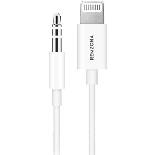 Кабель Remzona CJL1-01WT Apple Lightning - 3.5 (Male) 1 м