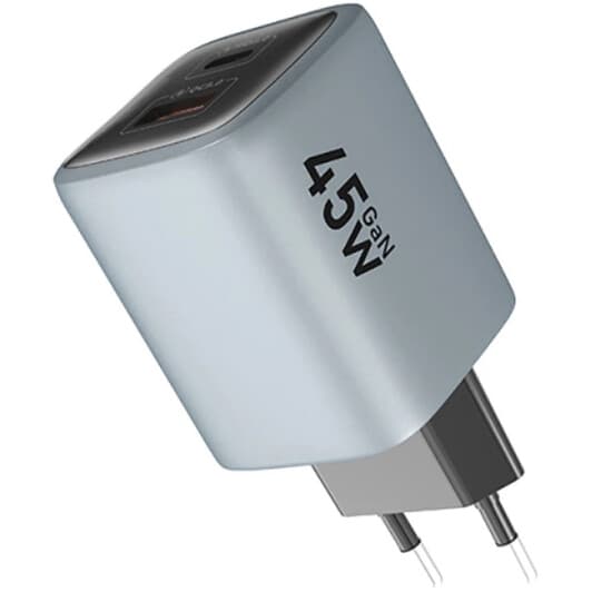 Сетевое зарядное устройство Remzona Giwell Acey GaN CHAC-04BK 45 Вт