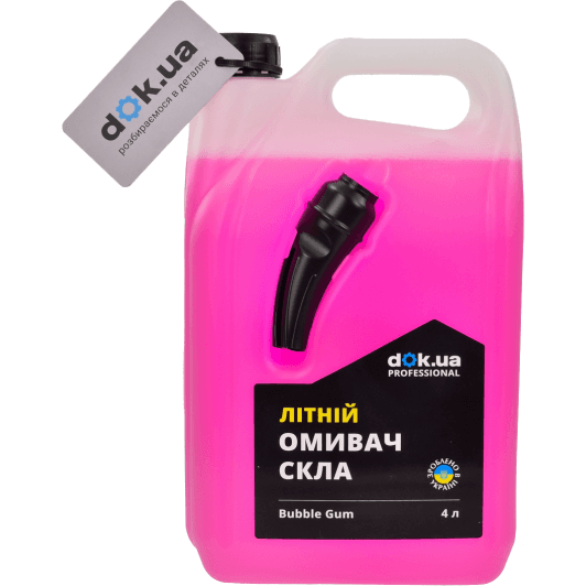 Омыватель стекла DOK Professional летний 1 °С bubble gum (4 л)