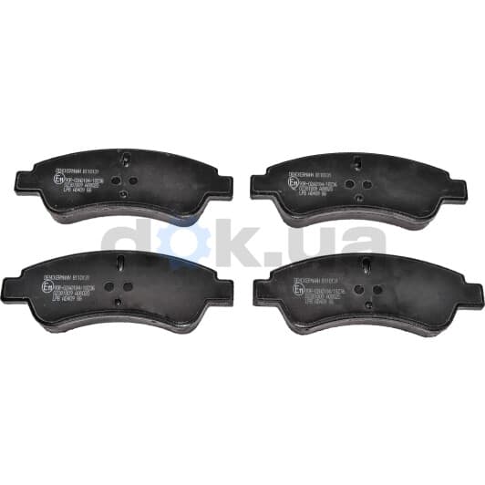 B110131 Denckermann Тормозные колодки