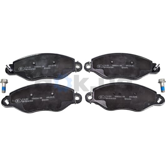 P 24 053 Brembo Тормозные колодки