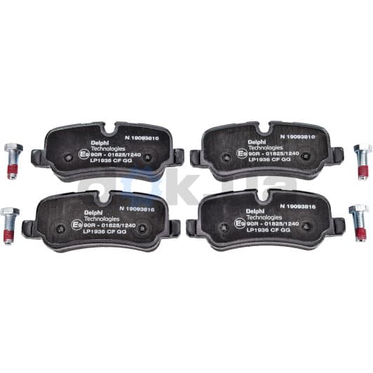 LP1936 Delphi Тормозные колодки