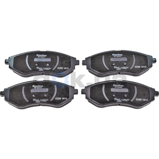 BD S844P Starline Тормозные колодки