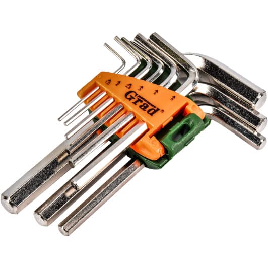 Набор ключей шестигранных Grad 4022075 1,5-10 мм 9 шт