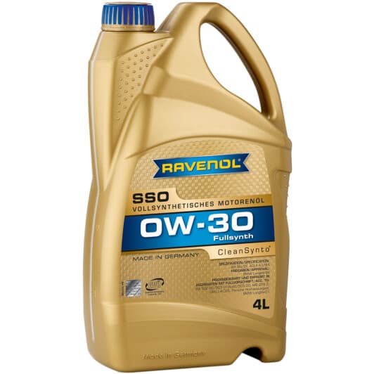 Ravenol SSO 0W-30 (4 л) моторна олива