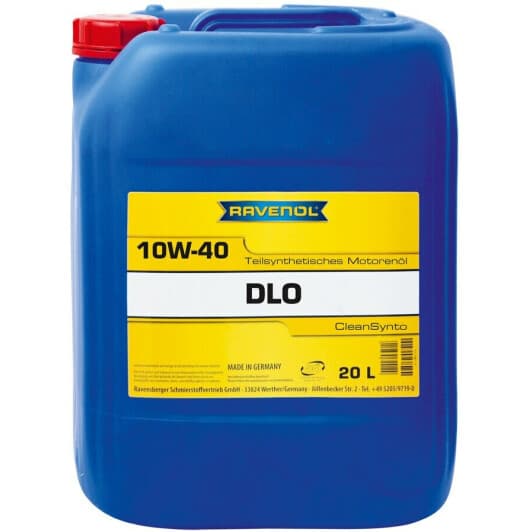 Ravenol DLO 10W-40 (20 л) моторное масло