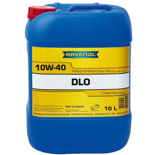 Ravenol DLO 10W-40 (10 л) моторное масло