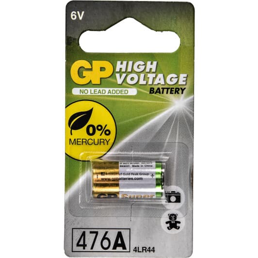 Батарейка GP High Voltage 25-1077 4LR44 6 V 1 шт