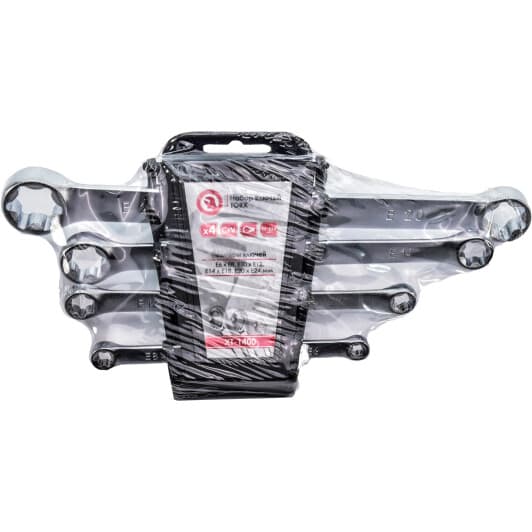 Набор ключей накидных Intertool xt1400 T6-T24 4 шт