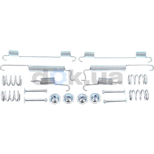 1 987 475 275 Bosch Монтажный комплект барабанных тормозных колодок