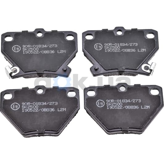 05P836 LPR Гальмівні колодки