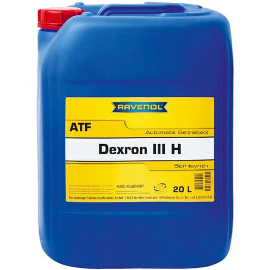 Ravenol ATF Dexron III H (20 л) трансмісійна олива