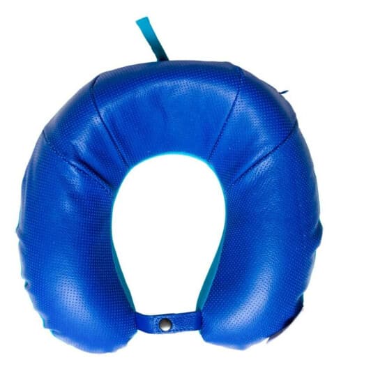 Подушка-підголовник Kerdis синя без логотипа 4820198830649