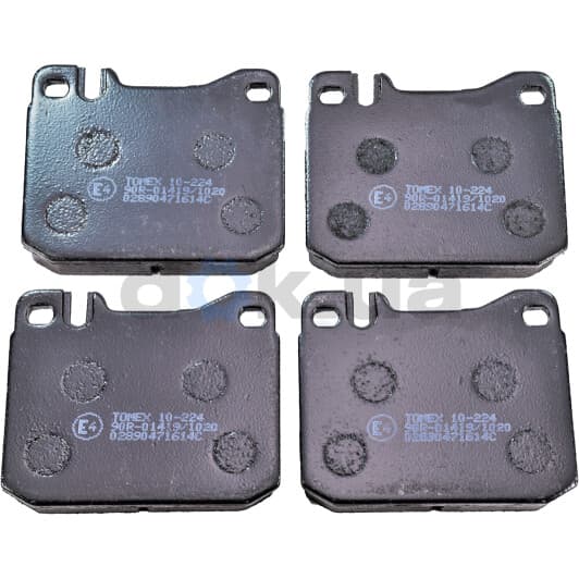 10224 Tomex Тормозные колодки для Volkswagen LT