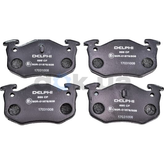 LP699 Delphi Тормозные колодки