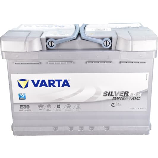 Аккумулятор Varta 6 CT-70-R Silver Dynamic AGM 570901076