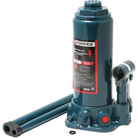 Домкрат Forsage бутылочный гидравлический 8 т F-T90804