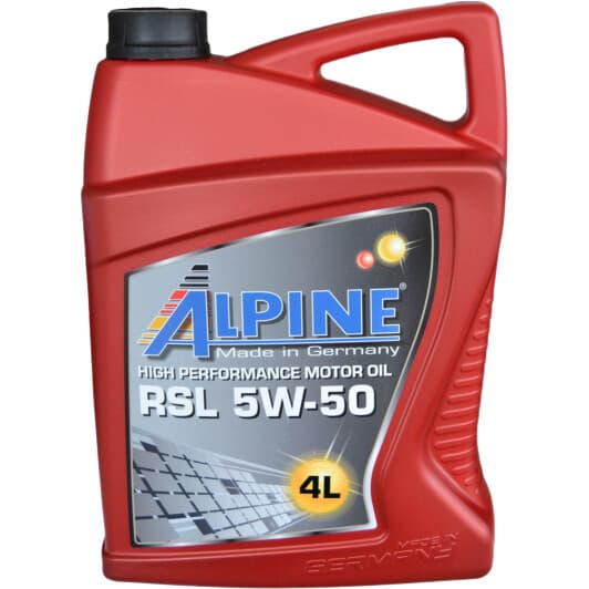 Alpine RSL 5W-50 (4 л) моторна олива