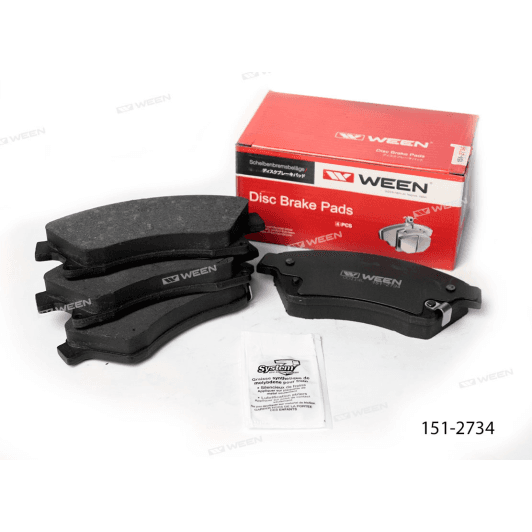 1512734 WEEN Тормозные колодки