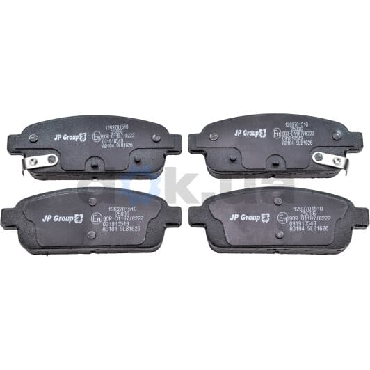 1263701510 JP Group Тормозные колодки