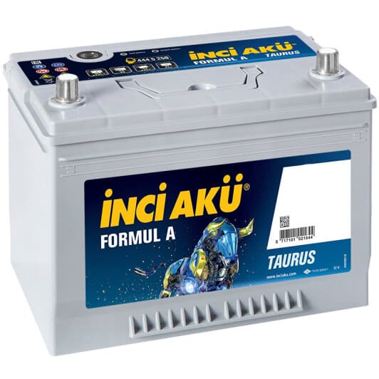 Аккумулятор Inci Aku 6 CT-72-R Formul A Taurus (Asia) D26072060017