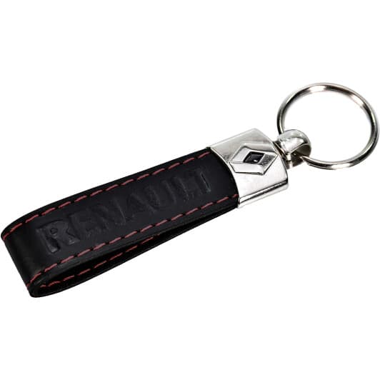 Брелок AutoTechteile з логотипом Renault чорний RE2