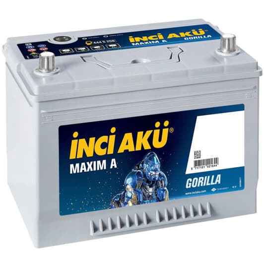 Аккумулятор Inci Aku 6 CT-80-L Maxim A Gorilla D26080065117
