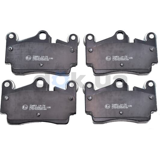 1476 Tomex Гальмівні колодки