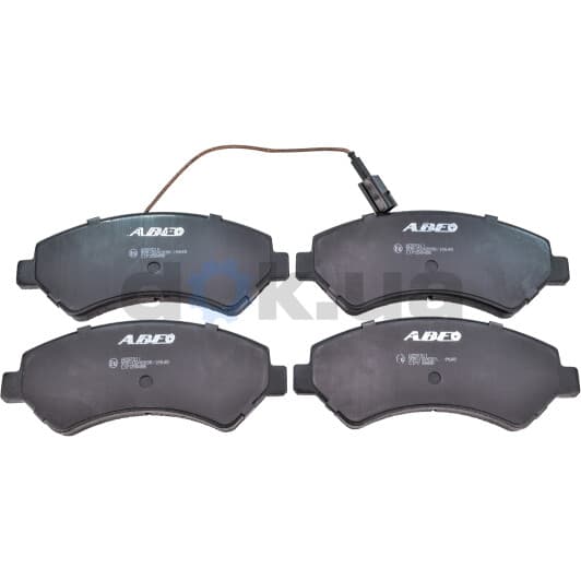 C1F058ABE ABE Тормозные колодки