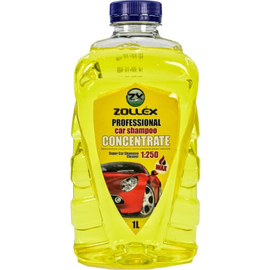 Концентрат автошампуня Zollex Professional Car Shampoo з воском