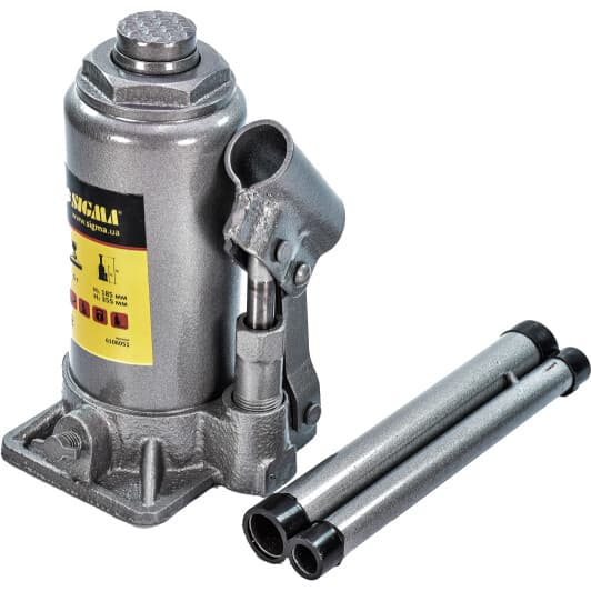 Домкрат Sigma бутылочный гидравлический 5 т 6106051
