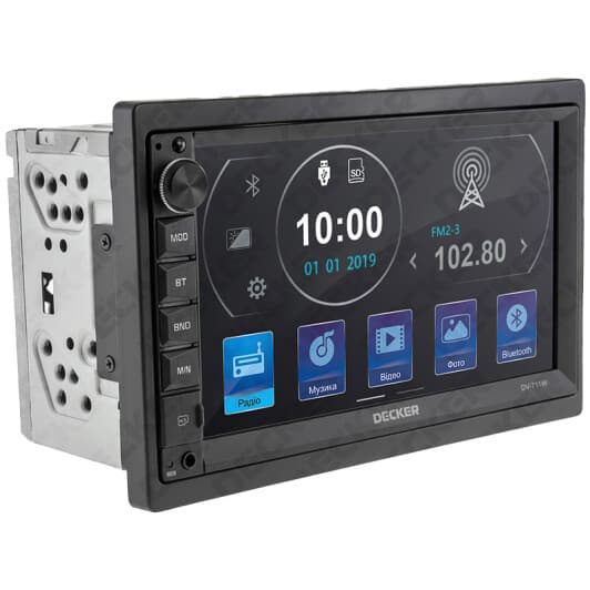 Decker DV-711W автомагнітола