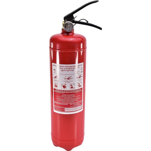 Перезарядный огнетушитель Winso Рубіж порошковый