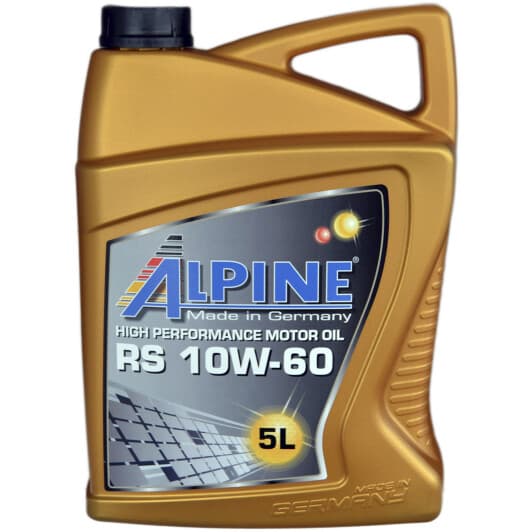 Alpine RS 10W-60 (5 л) моторна олива