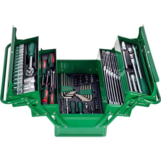 Набор инструментов Hans TTB-111G 1/2", 1/4" 111 ед.