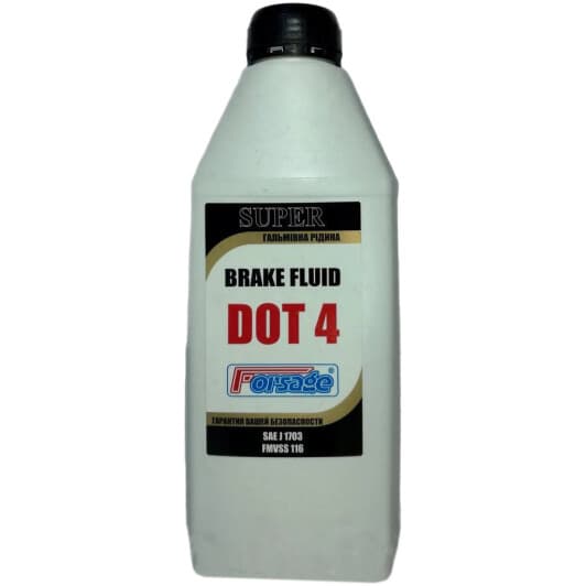 Гальмівна рідина Ocean Forsage DOT 4 пластик