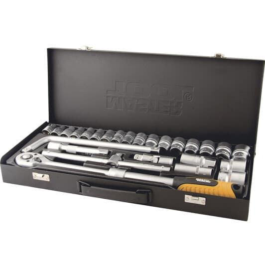 Набір торцевих головок та компонентів MasterTool 78-4126 1/2" (26 пр.)