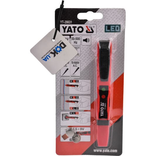 Викрутка індикаторна Yato YT-28631