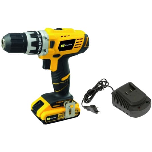 Шурупокрут Starline акумуляторний GV HL-CD09 (1 акумулятор + ЗП)