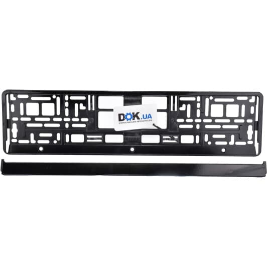 Рамка номерного знака Elegant EL100588 цвет черный глянцевый