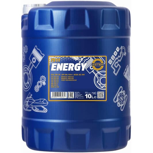 Mannol Energy 5W-30 (10 л) моторное масло