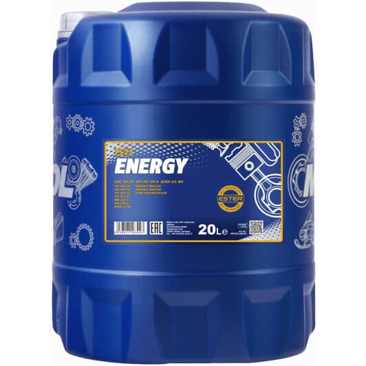 Mannol Energy 5W-30 (20 л) моторна олива
