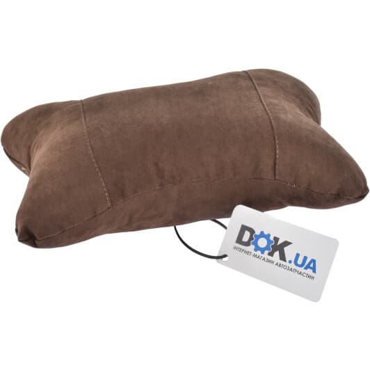 Подушка-підголовник Kerdis Standart коричнева без логотипа 4820198830373