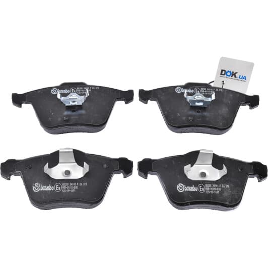 P 86 018 Brembo Тормозные колодки для Volvo XC90