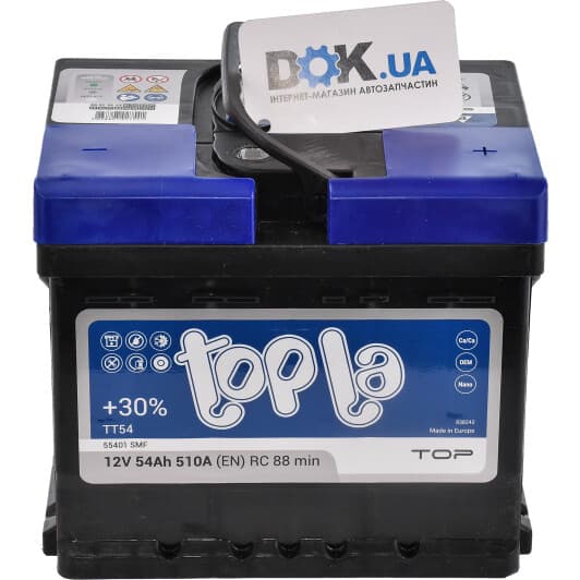 Аккумулятор Topla 6 CT-54-R Top 118654
